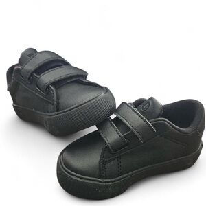 Toddler Polo Ralph Lauren Kids Triple Eastern EZ Sneaker Shoes Black